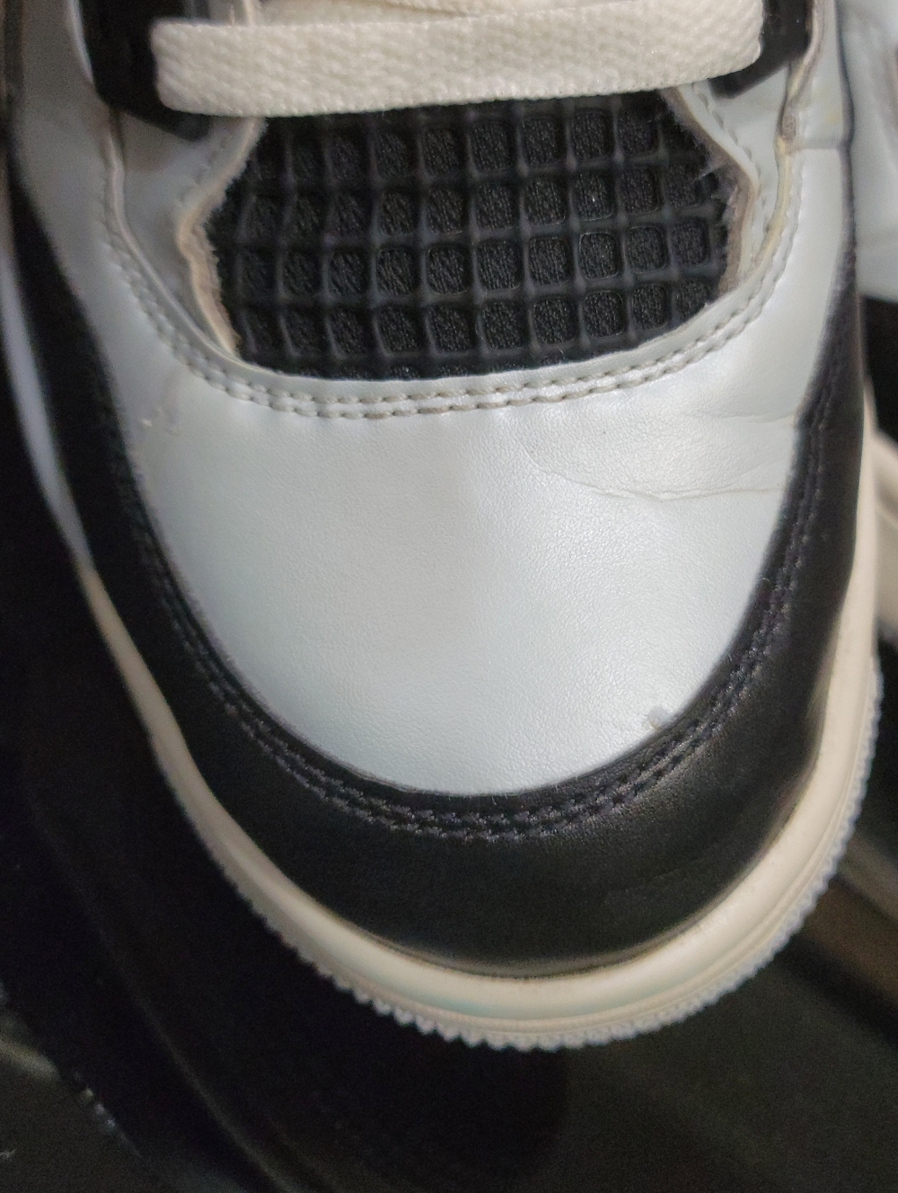 Nike Air Jordan 4 Retro "Platinum Gold" Wmns 8 Same Day Shipping - Picture 12 of 14
